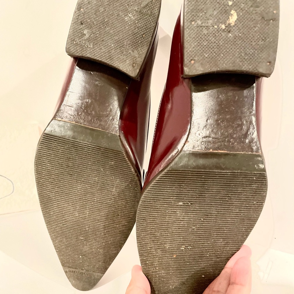 Prada loafers in Burgundy patent leather, 37 - Picture 5 of 6